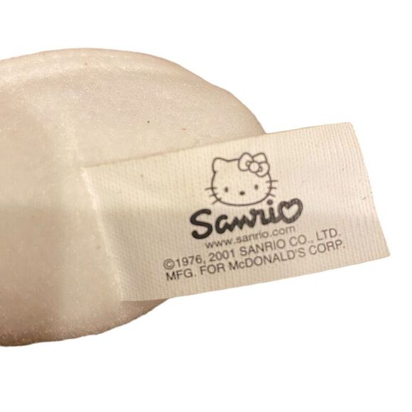 Vintage Rare 2001 Hello Kitty Sanrio McDonald's Happy Meal Plush Toy Keychain - Picture 4 of 4